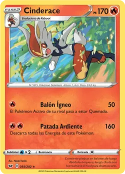 Cinderace #035/202 · Pokémon