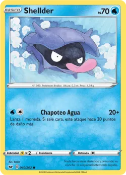 Shellder #040/202 · Pokémon