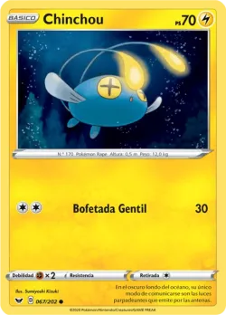 Chinchou #067/202 · Pokémon