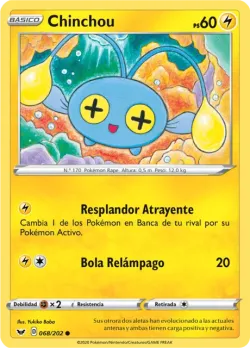 Chinchou #068/202 · Pokémon