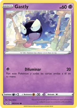 Gastly #083/202 · Pokémon