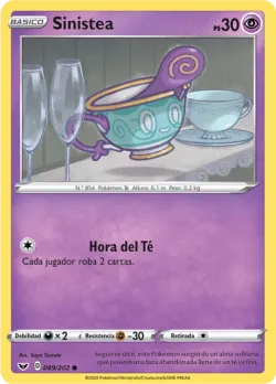 Sinistea #089/202 · Pokémon
