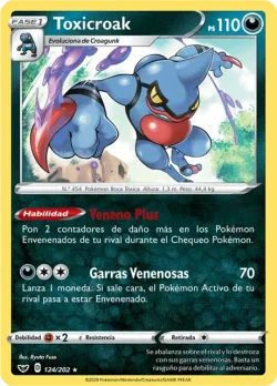 Toxicroak #124/202 · Pokémon
