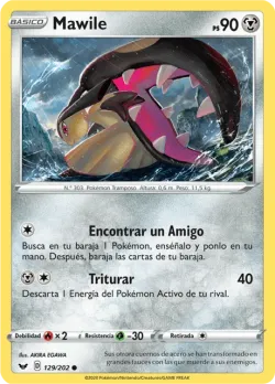 Mawile #129/202 · Pokémon