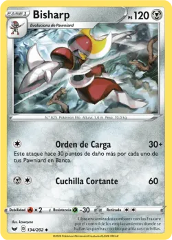 Bisharp #134/202 · Pokémon