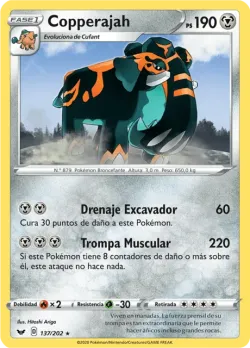 Copperajah #137/202 · Pokémon
