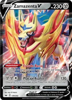 Zamazenta V #139/202 · Pokémon