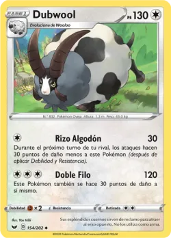 Dubwool #154/202 · Pokémon