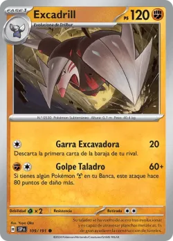 Excadrill #109/191 · Pokémon