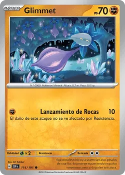 Glimmet #114/191 · Pokémon