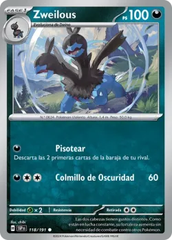 Zweilous #118/191 · Pokémon