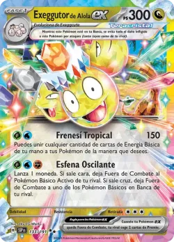 Alolan Exeggutor ex #133/191 · Pokémon
