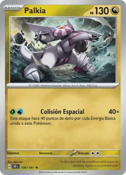 Palkia #136/191 · Pokémon