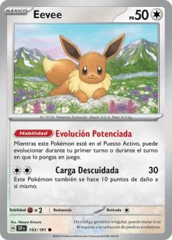 Eevee #143/191 · Pokémon