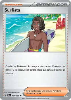 Surfer #187/191 · Pokémon