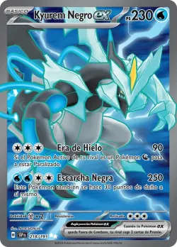 Black Kyurem ex #218/191 · Pokémon