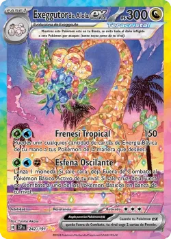 Alolan Exeggutor ex 「SSP 242」「ES」