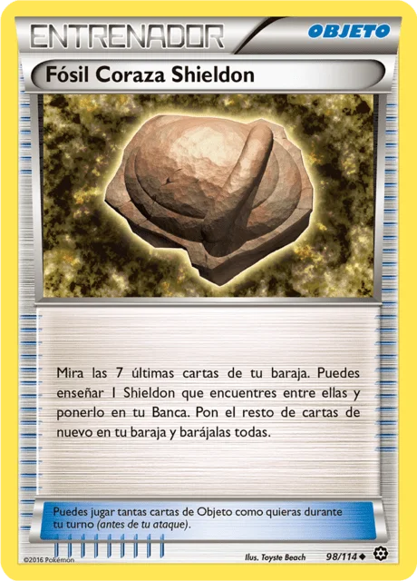 Armor Fossil Shieldon 「STS 098」「ES」