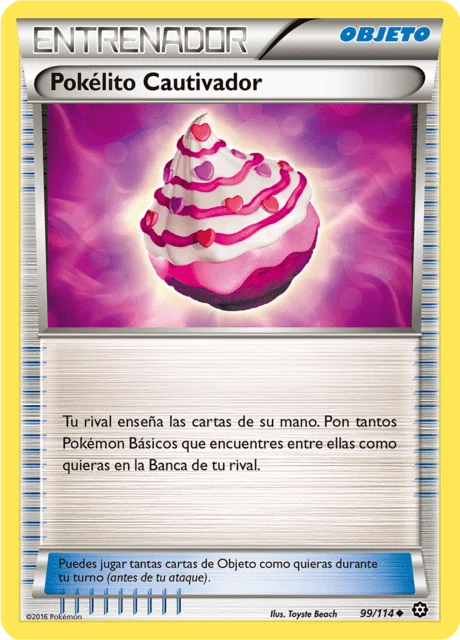 Captivating Poké Puff 「STS 099」「ES」