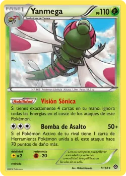 Yanmega #7/114 · Pokémon