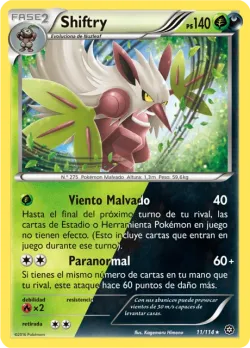 Shiftry #11/114 · Pokémon