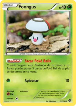 Foongus #12/114 · Pokémon