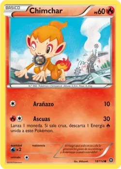 Chimchar #18/114 · Pokémon