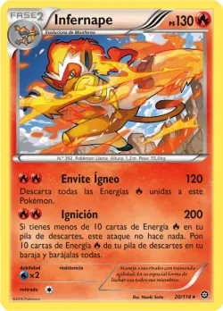 Infernape #20/114 · Pokémon