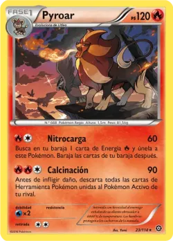 Pyroar #23/114 · Pokémon