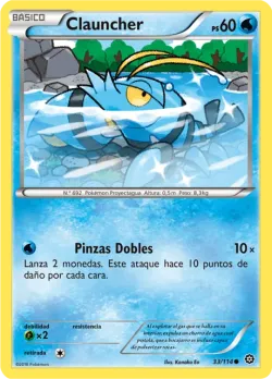 Clauncher #33/114 · Pokémon