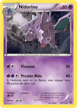 Nidorino #44/114 · Pokémon