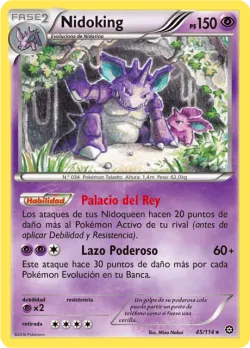 Nidoking #45/114 · Pokémon