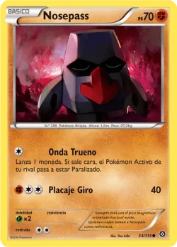 Nosepass #54/114 · Pokémon