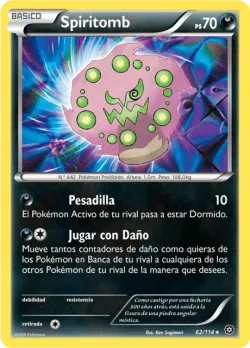 Spiritomb #62/114 · Pokémon