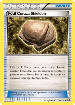 Armor Fossil Shieldon 「STS 098」「ES」