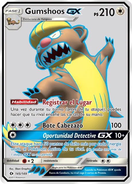 Gumshoos-GX 「SUM 145」「ES」
