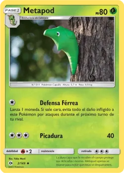 Metapod #2/149 · Pokémon