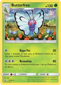 Butterfree #3/149 · Pokémon