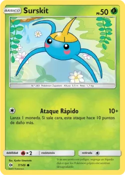 Surskit #7/149 · Pokémon