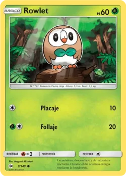 Rowlet #9/149 · Pokémon