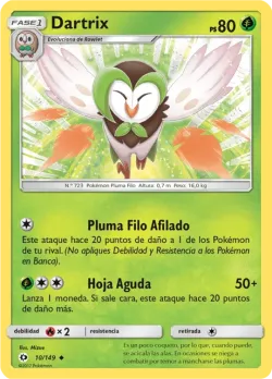 Dartrix #10/149 · Pokémon