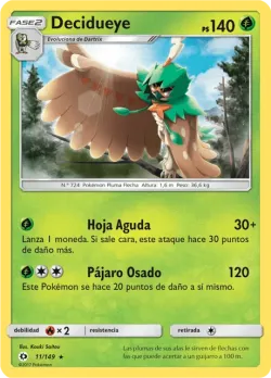 Decidueye #11/149 · Pokémon