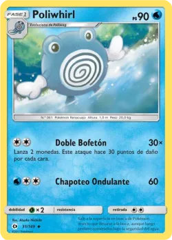 Poliwhirl #31/149 · Pokémon