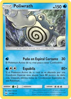 Poliwrath #32/149 · Pokémon