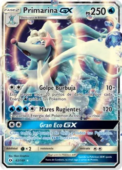 Primarina-GX #42/149 · Pokémon