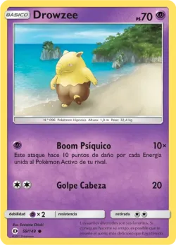 Drowzee #59/149 · Pokémon
