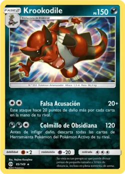 Krookodile #85/149 · Pokémon