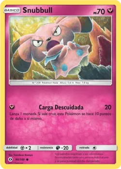 Snubbull #90/149 · Pokémon