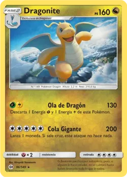 Dragonite #96/149 · Pokémon