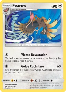 Fearow #98/149 · Pokémon